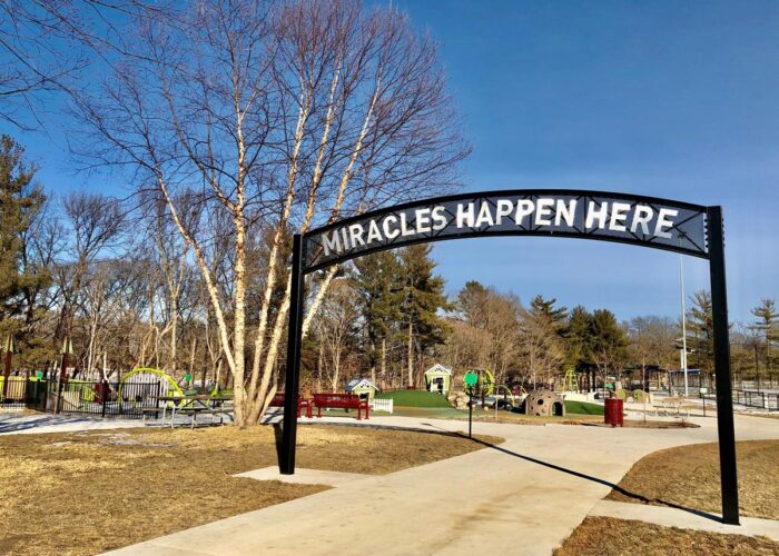 Miracle League Park Entrance Sign