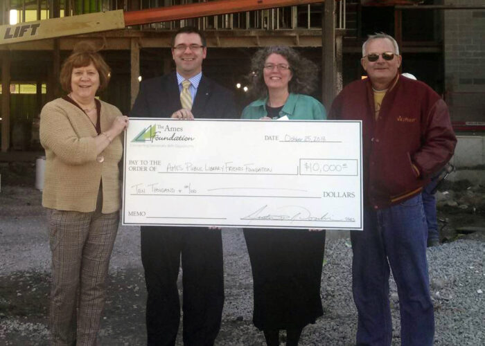 Ames Public Library Renovation Donation, 2012